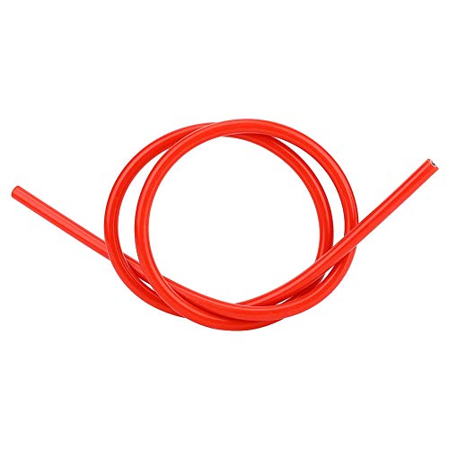Fydun Zündkerzen kabel 8mm Silikon Funken Zündkabel Draht Auto Zusatz Ersatz Teil des Hohen Widerstands(Rot) von Fydun