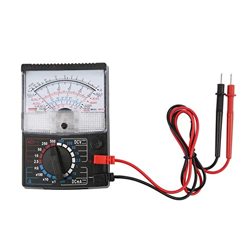 Analoges Multimeter, magnetoelektrisches Gleichrichtungsmessgerät mit 18 Stufen und 21 Bereichen für Wechselspannung, Gleichspannung, Strom, Widerstand, Durchgang und Batterien von Fyearfly