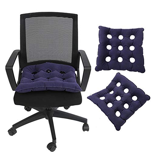 Aufblasbares Luftkissen, Anti-Dekubitus Aufblasbares Luftkissen Rollstuhl Büroauto Air Pad Sitz für medizinischen Rollstuhl, Bürostuhl, Auto etc(420) von Fyearfly