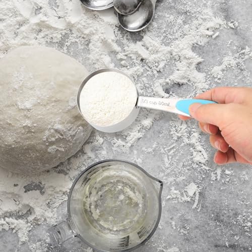 Fyearfly Digitale Löffelwaage, multifunktionaler elektronischer Messlöffel mit LCD-Display, genaue Maskenpulverschaufel, Küchen-Backwerkzeug, Sperrbildschirm-Funktion von Fyearfly