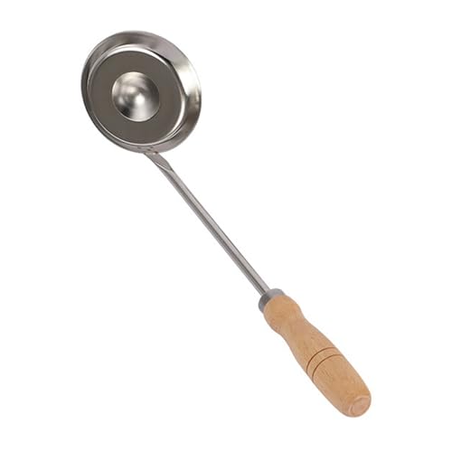 Fyearfly Fritterschaufeln aus Edelstahl für einfaches Braten, sicherer Holzgriff, rostfreies Design Fyearfly Fritterschaufeln aus Edelstahl für einfaches Braten, sicherer Holzgriff, rostfreies Design von Fyearfly