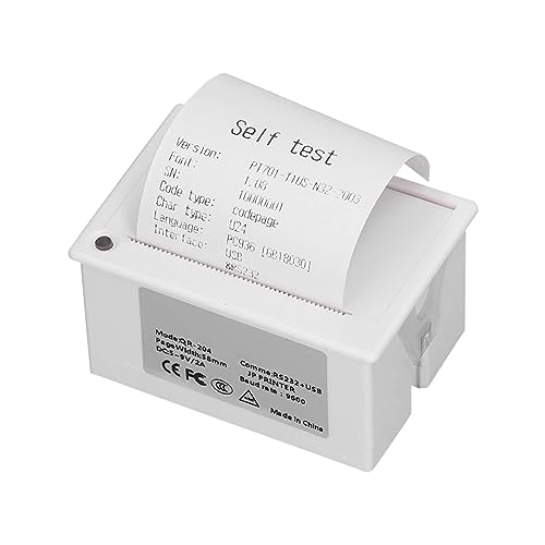 Fyearfly Kabelgebundener Thermodrucker, 58-mm-Embedded-Thermodrucker, USB-RS232-Schnittstelle, Zeilentyp-Druckmaschine Für Etikettenversandbelege Fyearfly Kabelgebundener Thermodrucker, 58-mm-Embedded-Thermodrucker, USB-RS232-Schnittstelle, Zeilentyp-Druckmaschine Für Etikettenversandbelege von Fyearfly