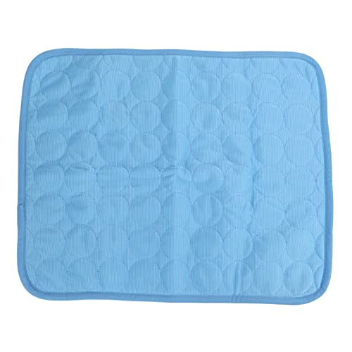Fyearfly Kühlmatte für Hunde, atmungsaktiv, waschbar, Haustier-Pad, wiederverwendbar, tragbar, Eisseide, Hundehütte, leichtes Reisekissen für Zuhause und draußen, XL von Fyearfly