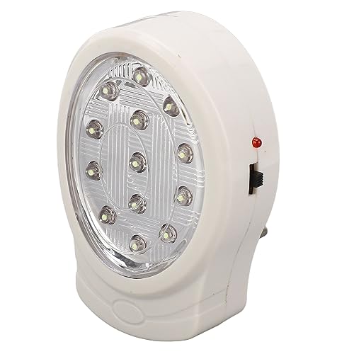 Led Notleuchte, 13 Leds Kaltweiße Wandsteckdose Notleuchte 2 Gänge Energiesparende Wiederaufladbare Stromausfallleuchte AC110-240 V, Für Flure, Flure (Eu-Stecker) von Fyearfly