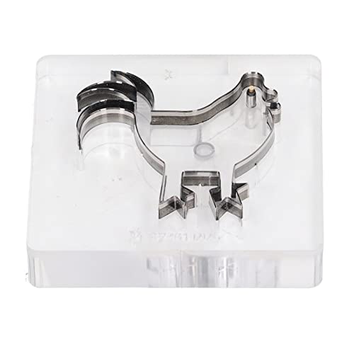 Fyearfly Leder-Stanzform, Huhnform, Stahllegierung, Stanzform für Heimwerker, 67 x 61 mm Fyearfly Leder-Stanzform, Huhnform, Stahllegierung, Stanzform für Heimwerker, 67 x 61 mm von Fyearfly