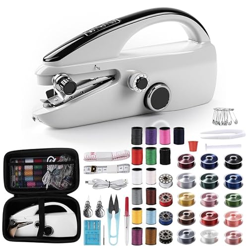 Fyearfly Nähmaschine Set S8 mit schwarzem Aufbewahrungsbox und Nähzubehör-Set von Fyearfly