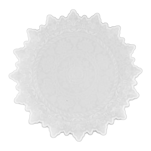 Fyearfly Obsttablett Silikonform DIY wiederverwendbar leicht zu reinigen Mandala Muster zum Basteln von Fyearfly
