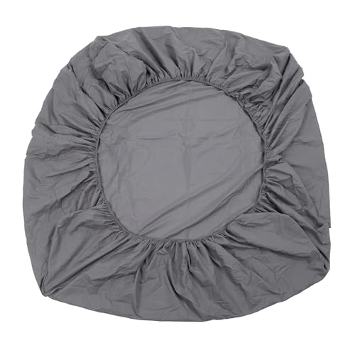 Fyearfly Spannbetttuch, knitterfrei, weich und atmungsaktiv, farbecht, Dunkelgrau, 199,9 x 220 cm, bequemer Schlaf, erschwinglicher Luxus von Fyearfly