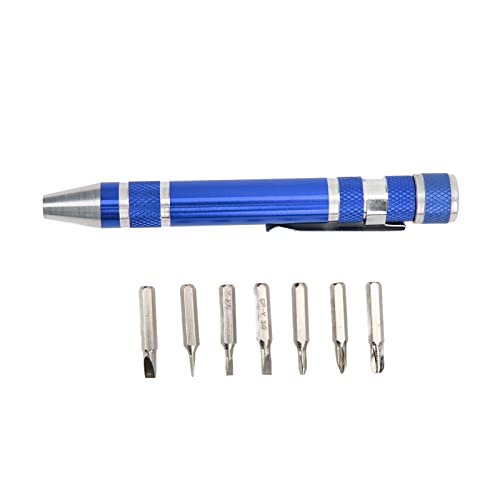 Fyearfly Taschenschraubendreher 8 in 1 Mini Stift, magnetisch für feine Schrauben, kompakt & vielseitig Fyearfly Taschenschraubendreher 8 in 1 Mini Stift, magnetisch für feine Schrauben, kompakt & vielseitig von Fyearfly