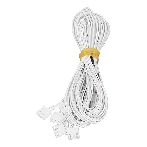 Fyearfly Thermistor-Sensor, 5 Stück NTC-Thermistor-Sensor 3950 100K Thermistor-Temperatursensor Ersatz Mit 1 M Kabel Für A8 A6 A2 3D-Drucker Fyearfly Thermistor-Sensor, 5 Stück NTC-Thermistor-Sensor 3950 100K Thermistor-Temperatursensor Ersatz Mit 1 M Kabel Für A8 A6 A2 3D-Drucker von Fyearfly