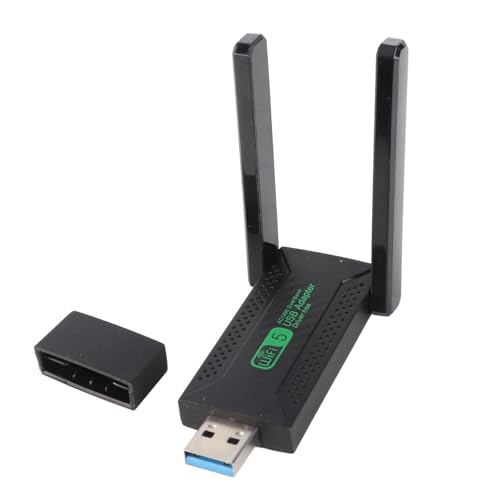 Fyearfly USB WLAN Stick 5G 2.4G 1300Mbps USB 3.0 WLAN Adapter 2.4GHz/5.8GHz WiFi Adapter PC Dual Band Internet für Laptop Fyearfly USB WLAN Stick 5G 2.4G 1300Mbps USB 3.0 WLAN Adapter 2.4GHz/5.8GHz WiFi Adapter PC Dual Band Internet für Laptop von Fyearfly