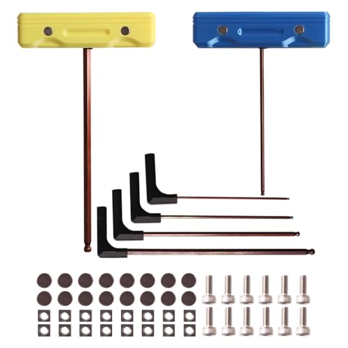 Fyearfly Universal S2 Inbusschlüssel Kit, T-Griff Sechskantschraubendreher für 3D-Drucker Reparatur, inklusive Magneten, Muttern, Schrauben, Multi-Size Vielseitigkeit Fyearfly Universal S2 Inbusschlüssel Kit, T-Griff Sechskantschraubendreher für 3D-Drucker Reparatur, inklusive Magneten, Muttern, Schrauben, Multi-Size Vielseitigkeit von Fyearfly