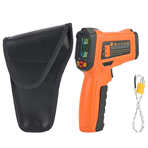 Infrarot-Thermometer Mit Thermoelement, -50 °C Bis 800 °C (-58 Bis 1472 °F) Ir-Temperaturmessgerät, Berührungsloses Digitales Thermometer, Für Die Reparatur Von Klimaanlagen von Fyearfly
