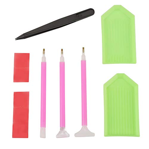 Stickerei Stift DIY Diamant Malerei Kreuzstich Werkzeug Zubehör Kit Für DIY Projekt Kristalle Nieten Oder Nagelperlen(11pcs) von Fyearfly