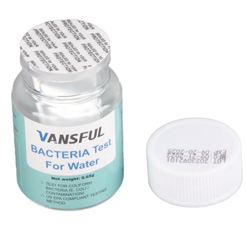 Trinkwasser-Testkit, Sofortige Ergebnisse, Genauigkeitsprüfung, Coliforme-Testpulver für Leitungswasser, Pool, Aquarium, Brunnen Trinkwasser-Testkit, Sofortige Ergebnisse, Genauigkeitsprüfung, Coliforme-Testpulver für Leitungswasser, Pool, Aquarium, Brunnen von Fyearfly