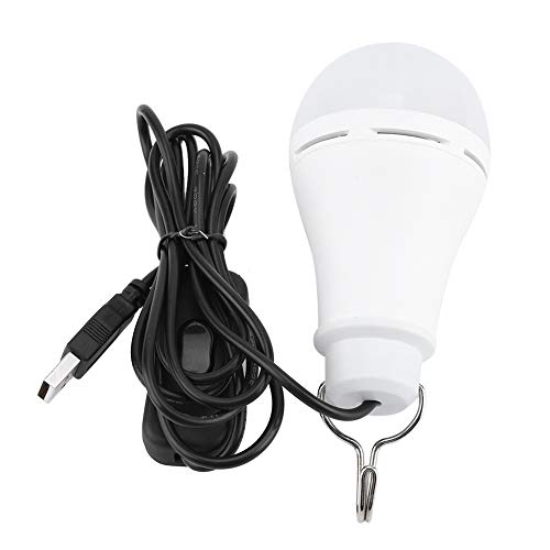 USB-Lampe, tragbare USB-LED-Glühbirne für den Außenbereich, dimmbare Nachtlampe für Camping-Notfälle von Fyearfly