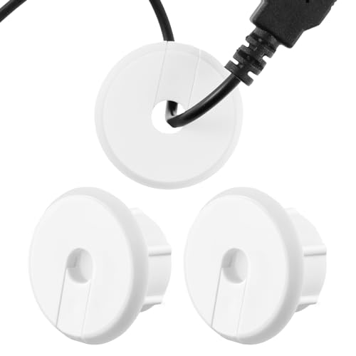 3 Stück Kabeldurchführung Wand Wanddurchführung Kabel Wasserdicht Innenkreisdurchmesser 0.7 cm Wall Bushing Grommet für Starlink Kabelführungs Ethernet Adapter von Fyeme