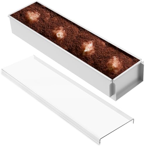 Backrahmen Rechteckig Verstellbar mit Antihaftbeschichtung 41.7×10×6cm Backform Rechteckig Aluminiumlegierung Leicht zu Reinigen Tiramisu Form Geeignet für Tiramisu Brownie Broten (Aktivität+Deckel) Backrahmen Rechteckig Verstellbar mit Antihaftbeschichtung 41.7×10×6cm Backform Rechteckig Aluminiumlegierung Leicht zu Reinigen Tiramisu Form Geeignet für Tiramisu Brownie Broten (Aktivität+Deckel) von Fyeme