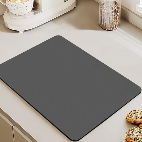 Fyihoxi Unterlage für Kaffeemaschine, Silikonmatte für Küchenmaschinen, Anti-Rutsch und Wasserdicht Abtropfmatte Spüle, kaffeemaschine Matte, Coffee Mat, Kaffeematte, Abtropfmatte Geschirr (30x40cm) von Fyihoxi