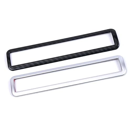 Armaturenbrett-Zierleiste Scheinwerfer Auto Scheinwerfer Schalter Rahmen Abdeckung Kopf Licht Taste Trim Passend für Toyota Camry Zubehör 2019 2020 2021 2022(Matte Silver) von Fymlok