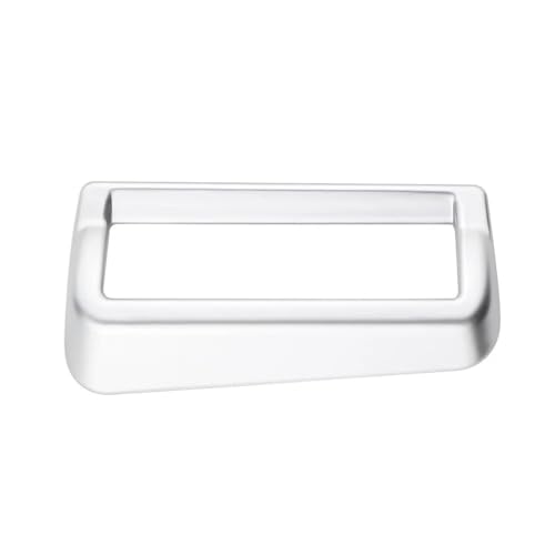 Armaturenbrett-Zierleiste Scheinwerfer Auto Scheinwerfer Schalter Taste Abdeckung Passend für Toyota Corolla Lampe Aufkleber Rahmen Zubehör(Sliver) von Fymlok