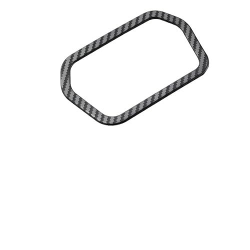 Armaturenbrett-Zierleiste Scheinwerfer Auto Scheinwerfer Schalter Taste Rahmen Ring Abdeckung Trim Passend für VW ID.3 ID3 2020-2025 Innen Teil Refit Aufkleber Zubehör von Fymlok