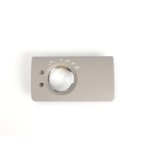 Armaturenbrett-Zierleiste Scheinwerfer Autoinnenscheinwerfer-Schalttafelverkleidung, Ersatz Passend für die Scheinwerfer-Tastentafel für Mercedes Benz ML GL W164 X164 300 350 450 500(Model A Grey) von Fymlok