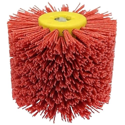 Drahtbürste Winkelschleifer Rote Schleifdraht-Trommelbürsten Uso apto para Entgraten und Polieren(160) von Fymlok