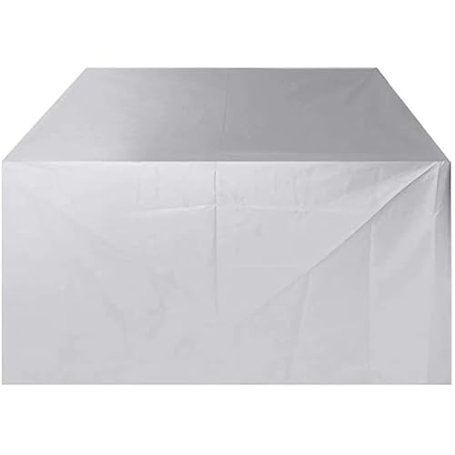 Feuerstelle Abdeckung Runde Wasserdichtes Feuerstellenabdeckung, , quadratisch, wasserdicht, for Kamin, Feuerstellensäule, Abdeckung for Gartenmöbel(Silver,85x85x80cm) von Fymlok