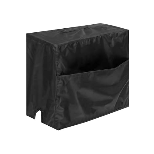 Feuerstelle Abdeckung Runde Wasserdichtes Schweißgerät, wasserdichte Staubschutzhülle, 190T versilbertes Polyester, Sonnenschutz-Staubschutzhülle(50x25x31cm) von Fymlok