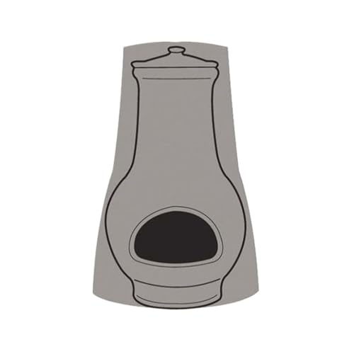 Feuerstelle Abdeckung Runde Wasserdichtes Terrassen-Kaminabdeckung, wasserdichte Schutzhülle for Kamin, Feuerstelle, Ofenabdeckung, wetterfest, for Veranda, Gartenofen im Freien(48x84x21cm) von Fymlok