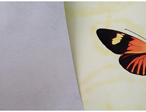 Fymlok Leinwand auf Rolle Leinen 17 "* 1m 24" * 1M Roll Probe 220GSM Matte Polyester Leinwand Rolle for Tintenstrahldrucker(24in x 1m Sample) von Fymlok