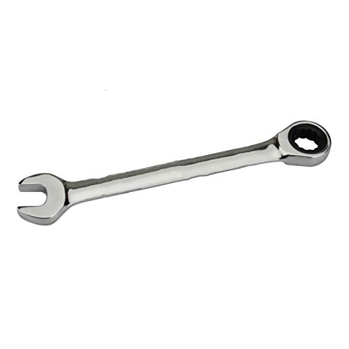 Fymlok Maul-Ringschlüssel 6-32mm Feld Öffnen EIN Ende Kombination Schraubenschlüssel Eröffnet Ring Combo Spanner Haushalt Auto-Reparatur-Metric Handwerkzeuge Gabelringschlüssel Satz(25mm) von Fymlok