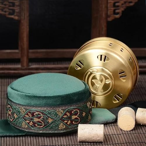 Fymlok Moxibustion,Moxa Rollen 50:1 reines Moxa Gold Kraut Wilden Beifuß Artemisia Chinesische Moxibustion Acupuntura Heizung Therapie Moxa Meridian(Moxibustion Box) von Fymlok