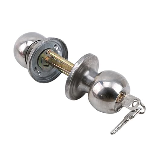 Türknauf mit Schloss und Schlüssel Aluminiumlegierung Rundkugel Privatsphäre Türknauf Set Badezimmer Griff Schloss mit Schlüssel for Home Tür Hardware Supplies Türknauf mit Schloss und Schlüssel Aluminiumlegierung Rundkugel Privatsphäre Türknauf Set Badezimmer Griff Schloss mit Schlüssel for Home Tür Hardware Supplies von Fymlok