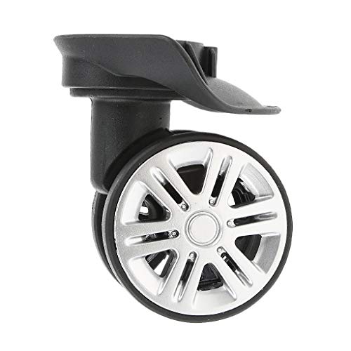 Universal Kofferrollen 1 Paar Gepäckrollen Ersatzkoffer Dual Roller Mute Räder Universal Kofferrollen 1 Paar Gepäckrollen Ersatzkoffer Dual Roller Mute Räder von Fymlok