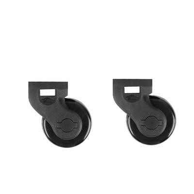 Universal Kofferrollen Koffer Gepäck Ersatzzubehör Demontierbare Abnehmbare Universal-Räder Plug-In(CL02-1Pair-2Wheels) von Fymlok