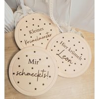 Brettchen Personalisiert, Frühstücksbrett Vesperbrett Kinder, Kinder Geschenk, Personalisierte Kindergeschenke von FynaDesign