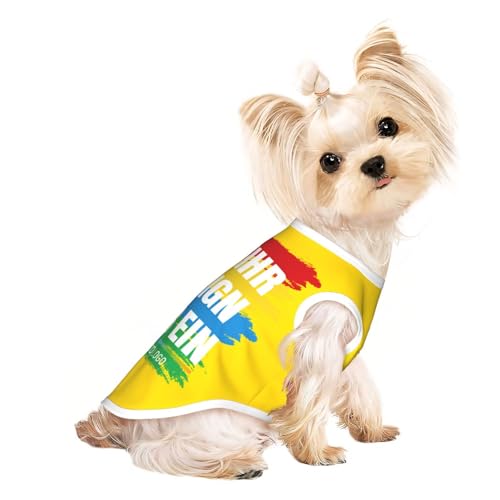 Personalisierte Hundemantel für Kleine Hunde Personalisiert Hundekostüm mit Bild Text Namen Selbst gestalten Hundejacke mit Foto Logo lustige geschenke für Kleine,Mittelgroße Hunde, Katzen Geburtstage von Fyralune