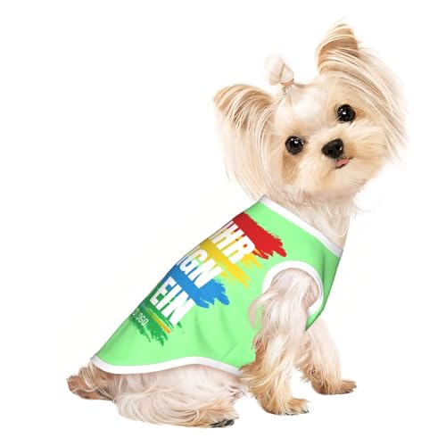 Personalisierte Hundemantel Personalisiert Hundepullover Kleine Hunde mit Text/Logo/Foto Personalisiert Hundebody mit Bild Namen Weihnachts Kleine, Mittelgroße Hunde, Katzen von Fyralune