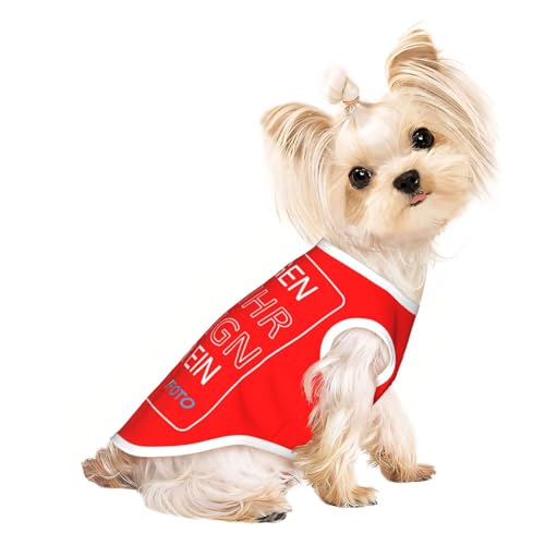 Personalisiert Hundemantel für Kleine Hunde Personalisierte Hundekostüm mit Bild Text Namen Logo Personalisierte Hunde Jacke mit Foto lustige Geburtstage Geschenke für Kleine Mittelgroße Hunde Katzen von Fyralune