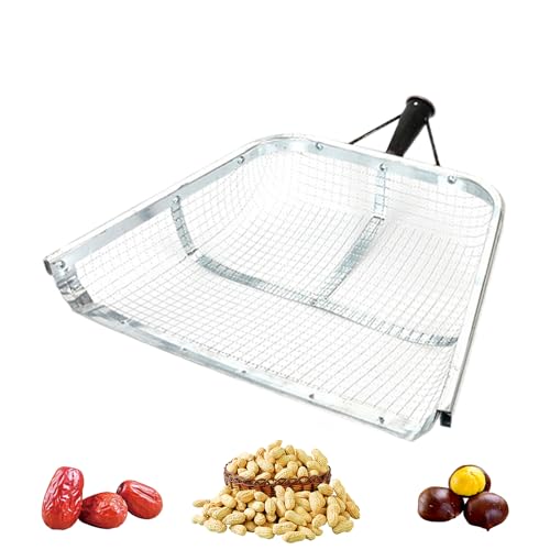 Ergonomisches Erntesieb | Edelstahl Easy Grip Gartensieb | Effizientes Sieb Zum Sieben Von Boden | Gartensieb Schaufel | Sandsieb Schaufel Sandsieb Groß Garten Metallschaufel Für Reptilienkot Ergonomisches Erntesieb | Edelstahl Easy Grip Gartensieb | Effizientes Sieb Zum Sieben Von Boden | Gartensieb Schaufel | Sandsieb Schaufel Sandsieb Groß Garten Metallschaufel Für Reptilienkot von Fyrdyn