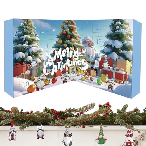 Fyrdyn Countdown-Kalender, Weihnachtswichtel, Plüsch-Zwerge, Heimdekoration, 24-Tage-Countdown-Kalender, Zwergpuppen, für Mittelstück, Schreibtischregal, Kaminsims, Weihnachten, Winter, Fyrdyn Countdown-Kalender, Weihnachtswichtel, Plüsch-Zwerge, Heimdekoration, 24-Tage-Countdown-Kalender, Zwergpuppen, für Mittelstück, Schreibtischregal, Kaminsims, Weihnachten, Winter, von Fyrdyn