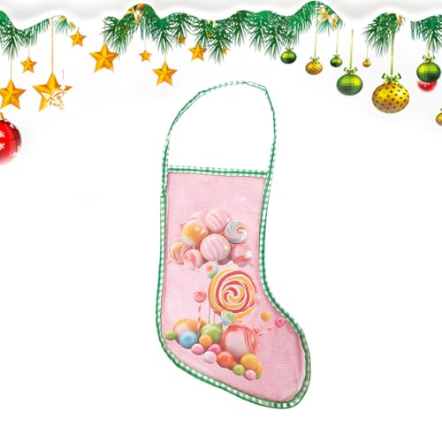 Fyrdyn Einfache Weihnachtsstrümpfe Mesh - Weihnachtssocken Süßigkeitenbeutel,Festlicher Beutel Für Süßigkeiten Snacks Partys Zu Hause Versammlung Fyrdyn Einfache Weihnachtsstrümpfe Mesh - Weihnachtssocken Süßigkeitenbeutel,Festlicher Beutel Für Süßigkeiten Snacks Partys Zu Hause Versammlung von Fyrdyn
