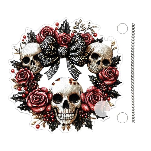 Fyrdyn Halloween Türschild Deko - Horror Acryl Rundschild Für Haustür - Gruselige Deko Aufhängbar Für Kamin Schlafzimmerwand Hauseingang Fenster Landhausstil Geisterhaus Fyrdyn Halloween Türschild Deko - Horror Acryl Rundschild Für Haustür - Gruselige Deko Aufhängbar Für Kamin Schlafzimmerwand Hauseingang Fenster Landhausstil Geisterhaus von Fyrdyn