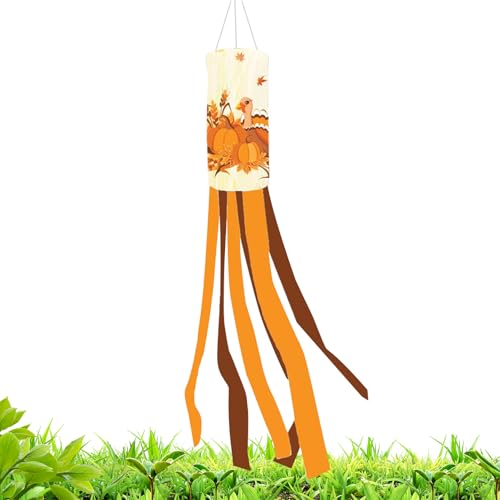Fyrdyn Herbst-Windsocke | Ernte-Windsack-Flaggen für Herbst und Herbst – festliche Dekoration für den Außenbereich, für Fenster, Hof, Außentür, Terrasse, Balkon, Party, Garten Fyrdyn Herbst-Windsocke | Ernte-Windsack-Flaggen für Herbst und Herbst – festliche Dekoration für den Außenbereich, für Fenster, Hof, Außentür, Terrasse, Balkon, Party, Garten von Fyrdyn