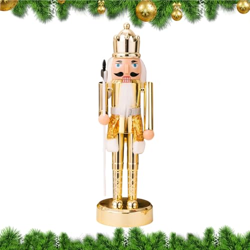 Fyrdyn Holz Nussknacker Soldat, Holz Nussknacker Figur als Soldat, Tischdekoration Für Raum Geburtstag Festtags Tisch Danksagung Schreibtisch Fyrdyn Holz Nussknacker Soldat, Holz Nussknacker Figur als Soldat, Tischdekoration Für Raum Geburtstag Festtags Tisch Danksagung Schreibtisch von Fyrdyn