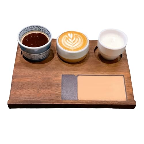 Fyrdyn Holz Servier Tablett,Frühstückstablett Aus Holz | Retro DREI-Fach Getränkeplatte Praktisch Für Frühstück Kaffeepause Grillabend Mittagessen Abendessen Snacks Vorspeisen Party Fyrdyn Holz Servier Tablett,Frühstückstablett Aus Holz | Retro DREI-Fach Getränkeplatte Praktisch Für Frühstück Kaffeepause Grillabend Mittagessen Abendessen Snacks Vorspeisen Party von Fyrdyn
