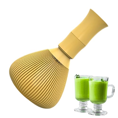 Fyrdyn Matcha Schneebesen | Handrührer für Tee - Spülmaschinenfester Tee Mixer Pinsel Für Zubereitung Anfänger Reise Camping von Fyrdyn