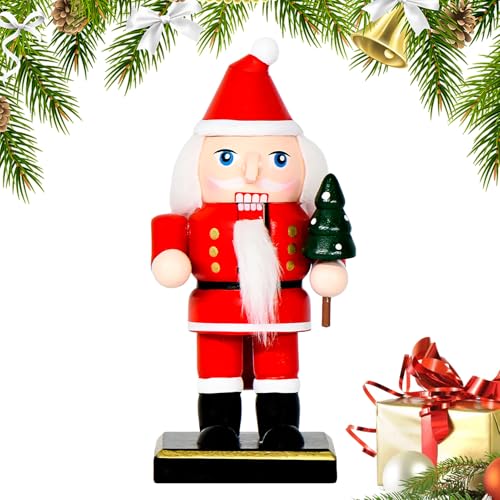 Fyrdyn Miniatur Weihnachtsfiguren,Niedliche Nussknacker Schreibtischfiguren Weihnachtsdekoration | Deko Skulptur für Tisch Schreibtisch Vitrine Wohnzimmer Hochzeit Kinder Erwachsene Festtag Fyrdyn Miniatur Weihnachtsfiguren,Niedliche Nussknacker Schreibtischfiguren Weihnachtsdekoration | Deko Skulptur für Tisch Schreibtisch Vitrine Wohnzimmer Hochzeit Kinder Erwachsene Festtag von Fyrdyn